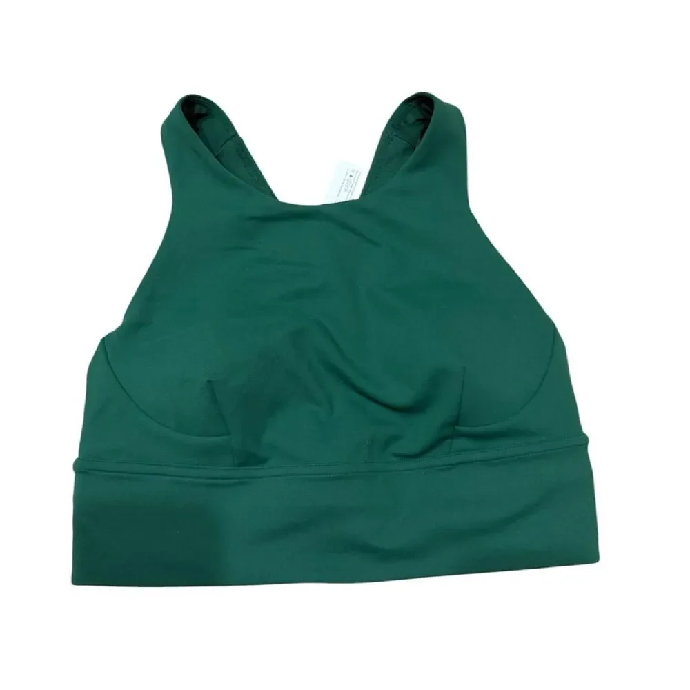 Lululemon Wunder Train Longline Bra *Medium Support, C/D Cup in Everglade Green